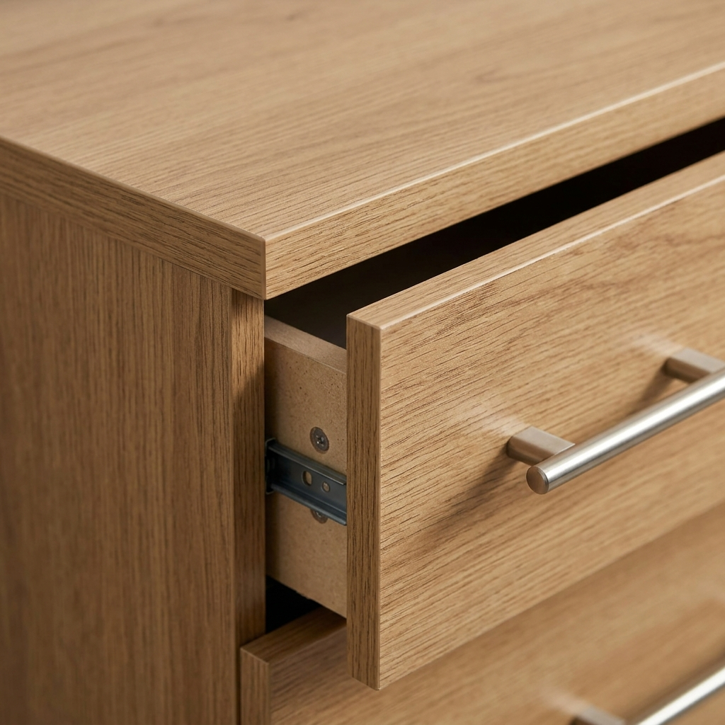Quenzia 5-Drawer Tall Chest of Drawers for Bedroom Storage - Image 2